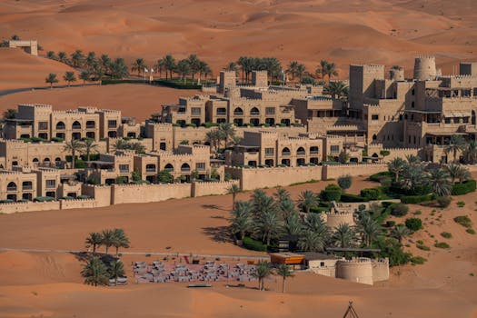 Embrace Desert Heritage at Qasr Al Sarab Desert Resort