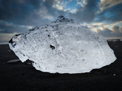 Explore Glacier Reflections at Hotel Husafell, Iceland