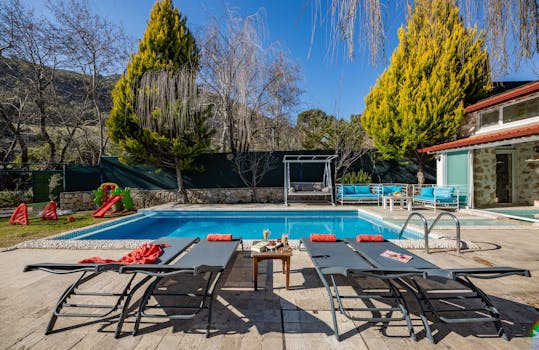 Villas with Private Gardens and Outdoor Spaces