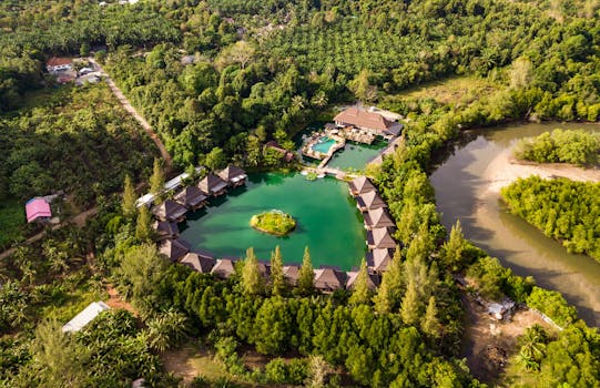 Villas with Private Waterfalls and Natural Pools