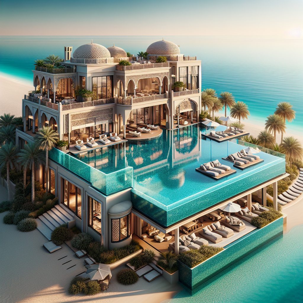 Abu Dhabi Ultimate Villas With Infinity Pool Beachfront
