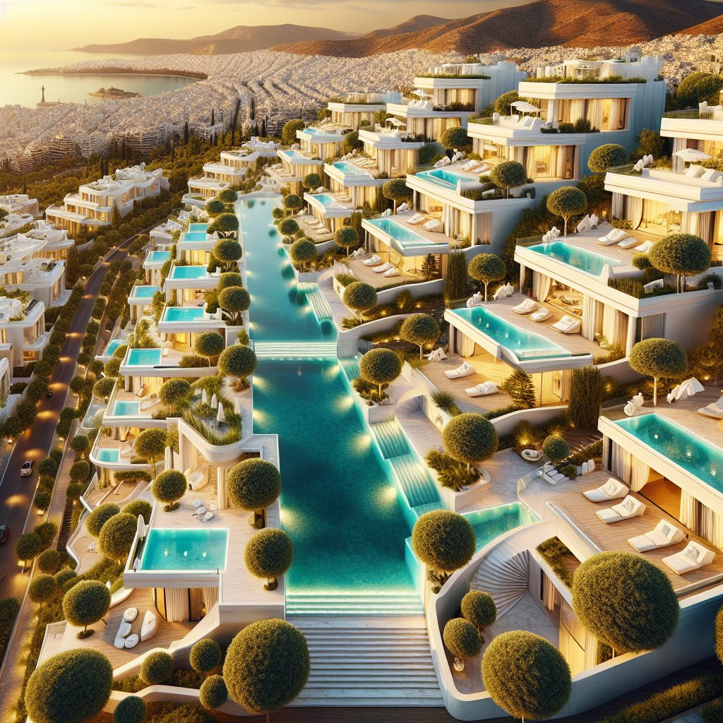 Athens Ultimate Villas With Infinity Pool Acropolis