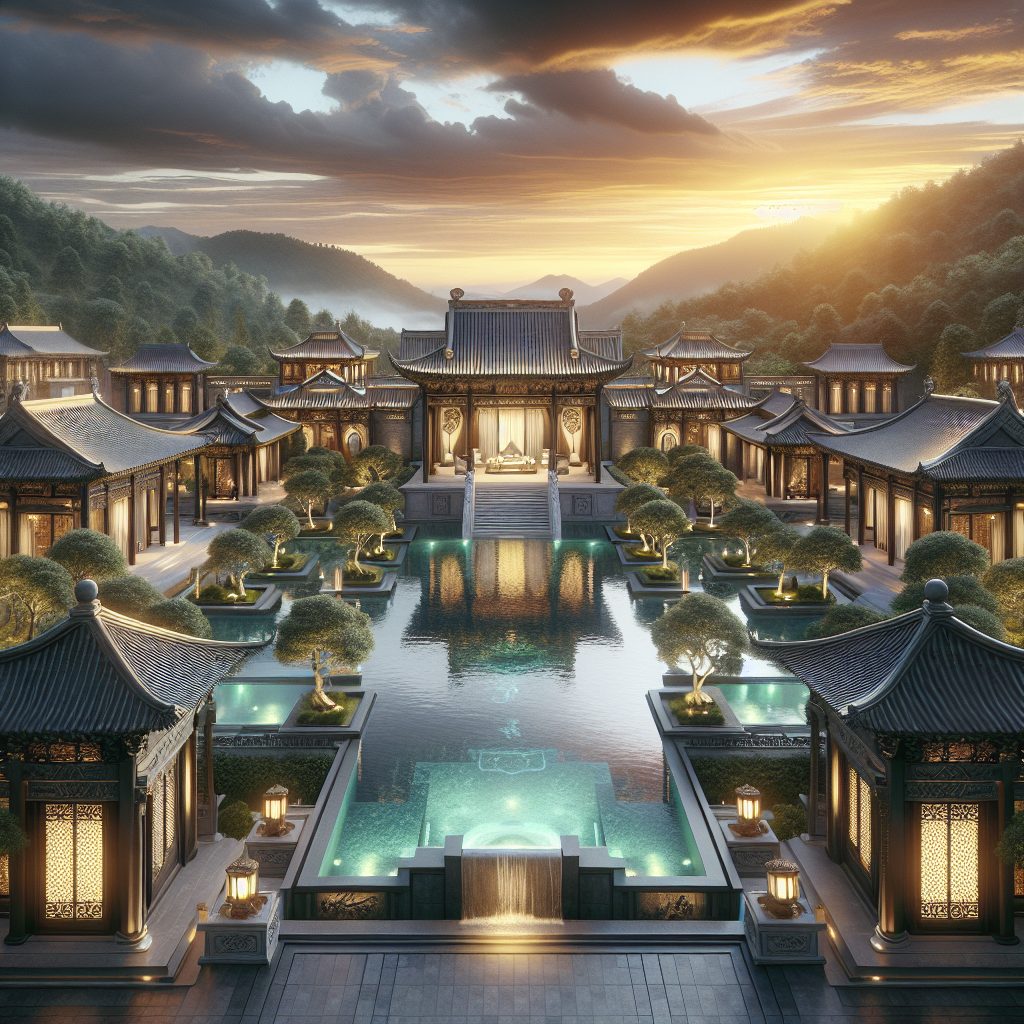 Beijing Ultimate Villas With Infinity Pool Courtyard