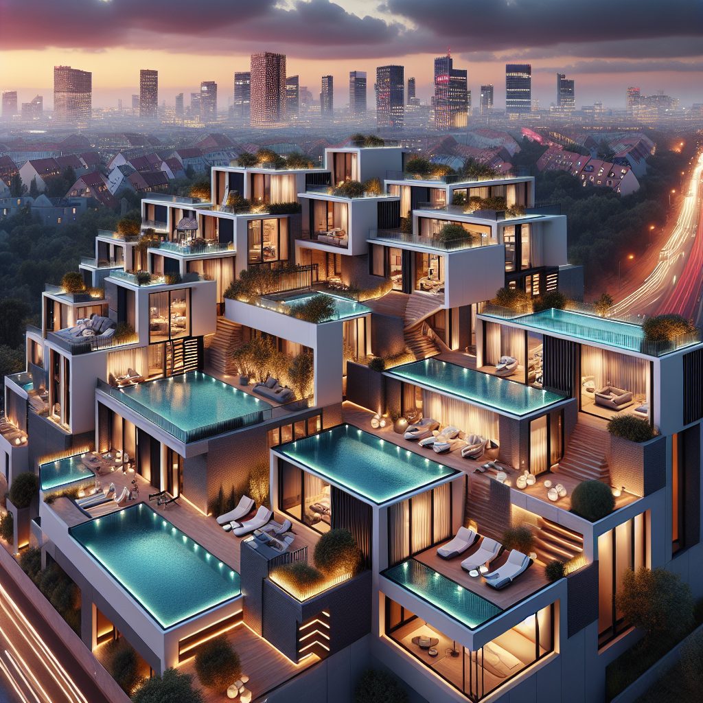 Berlin Ultimate Villas With Infinity Pool Urban Design