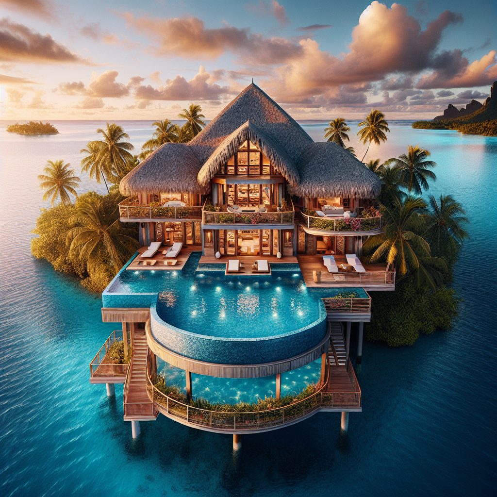 Bora Bora Ultimate Villas With Infinity Pool Overwater