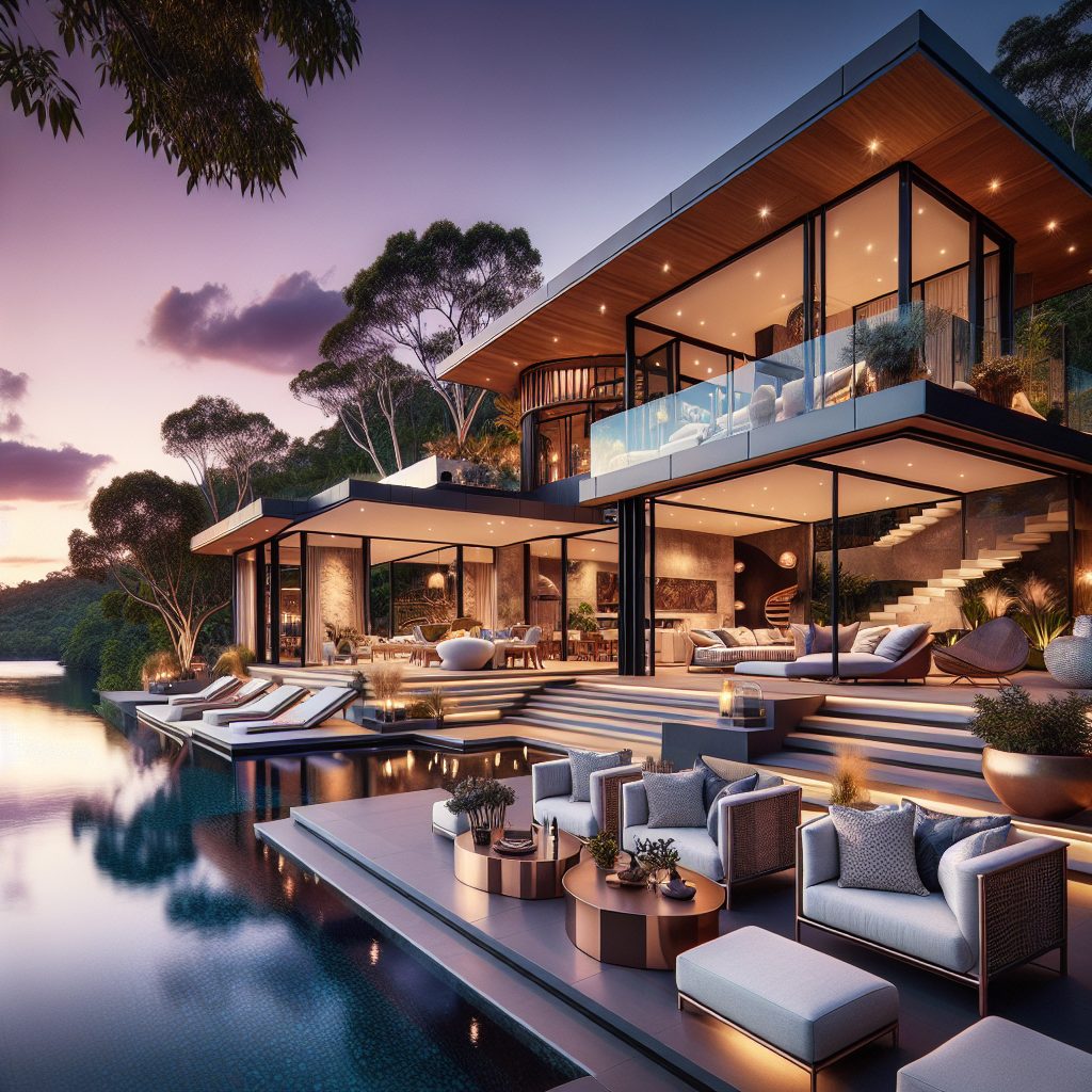Brisbane Ultimate Villas With Infinity Pool River