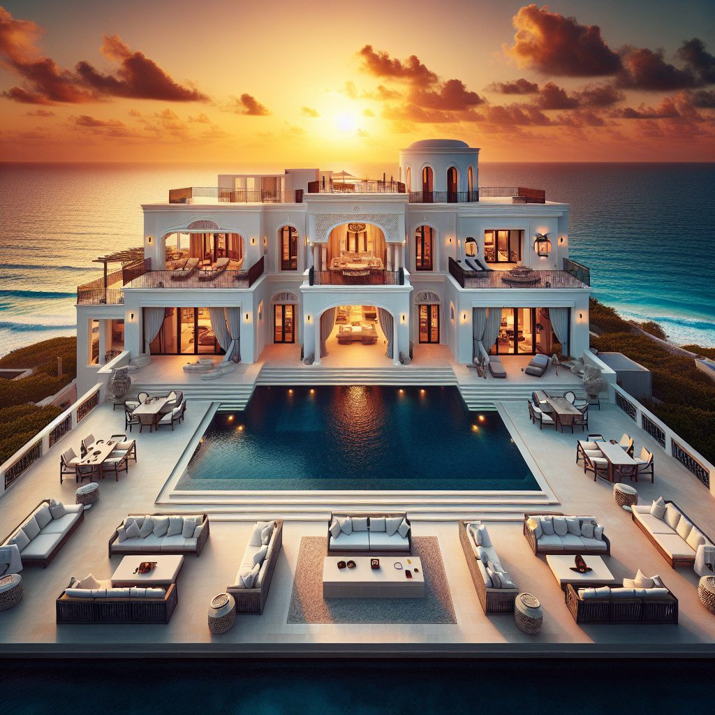 Cancun Ultimate Villas With Infinity Pool Oceanfront
