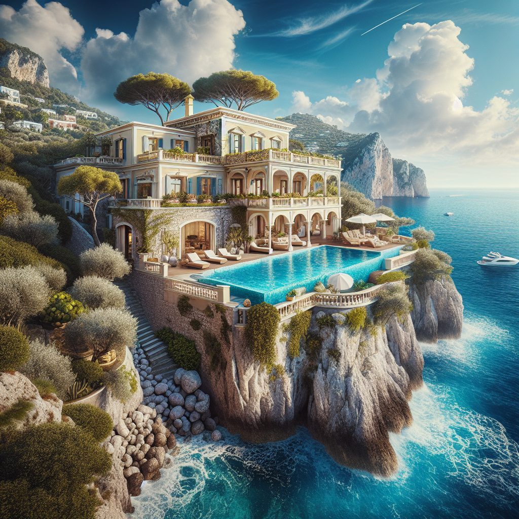 Capri Ultimate Villas With Infinity Pool Cliff Views