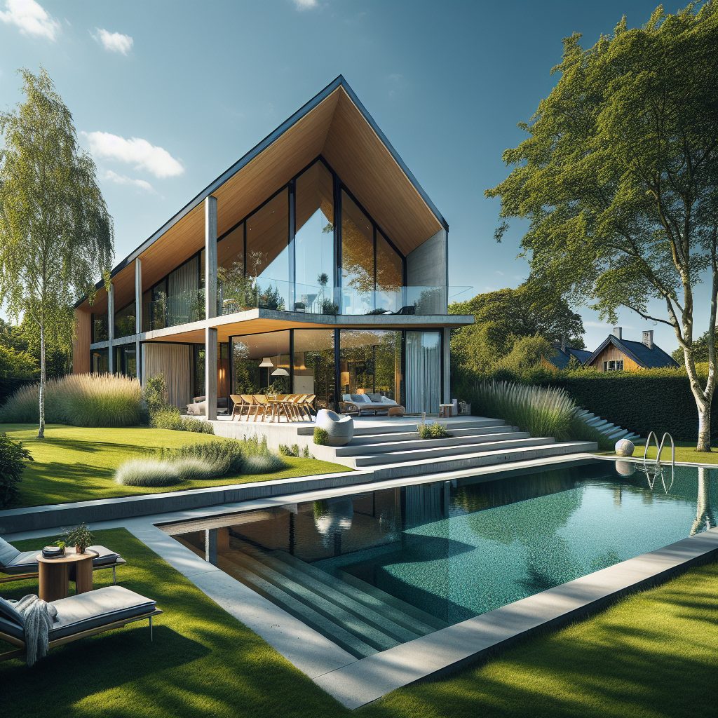 Copenhagen Ultimate Villas With Infinity Pool Nordic Style