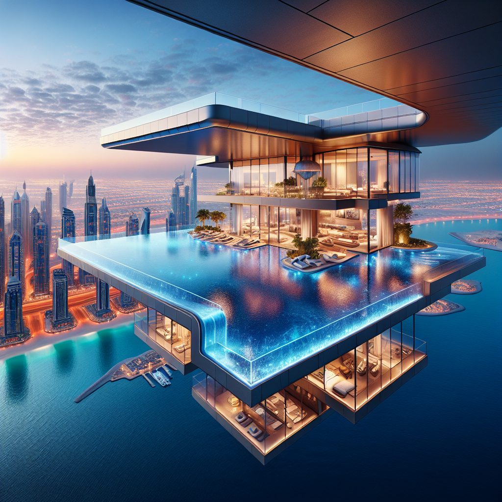 Dubai Ultimate Sky Villas With Infinity Pool Skyline Experience