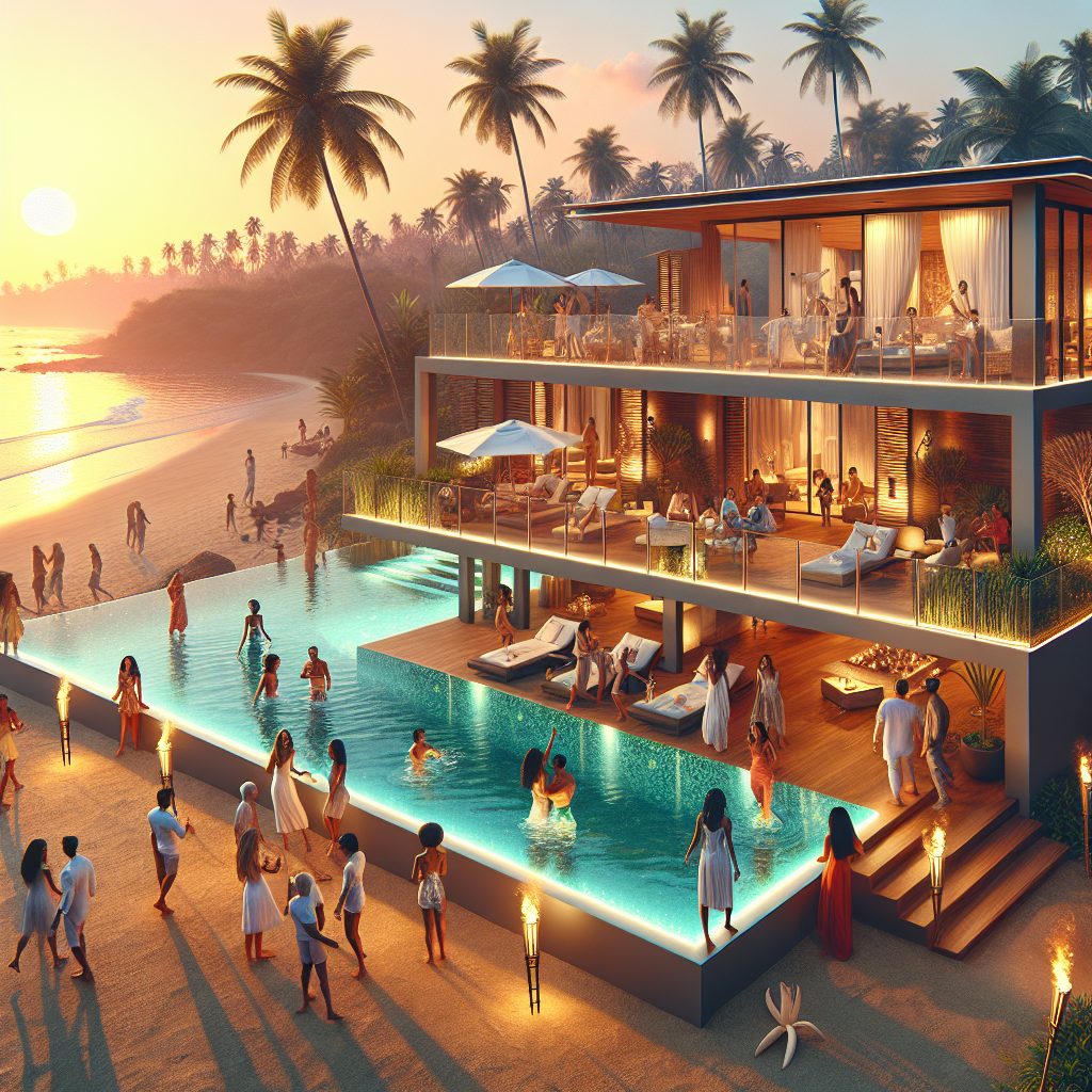 Goa Ultimate Villas With Infinity Pool Beach Party