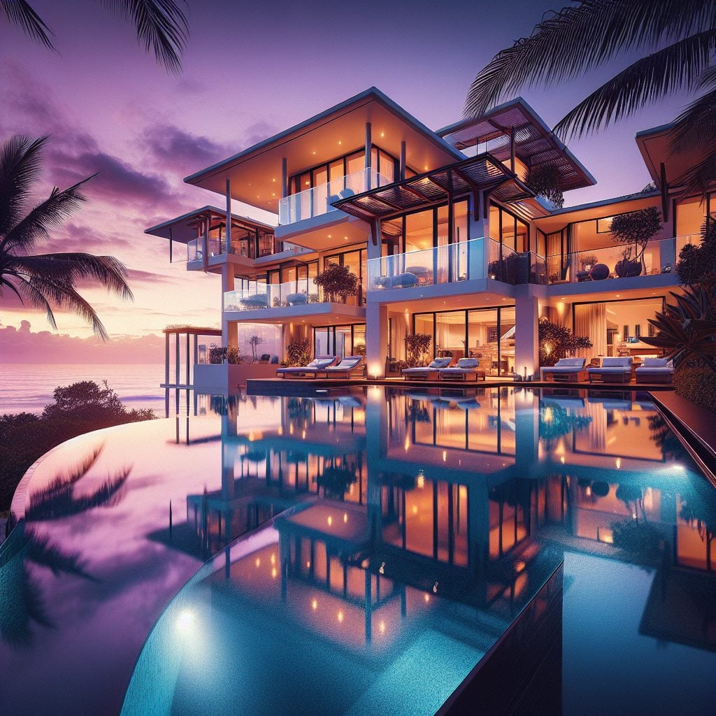 Gold Coast Ultimate Villas With Infinity Pool Oceanfront
