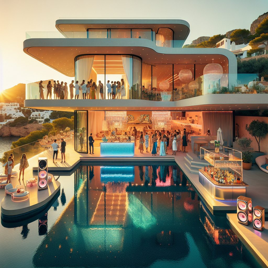Ibiza Ultimate Villas With Infinity Pool Party Deck