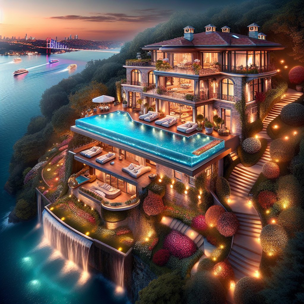 Istanbul Ultimate Villas With Infinity Pool Bosphorus