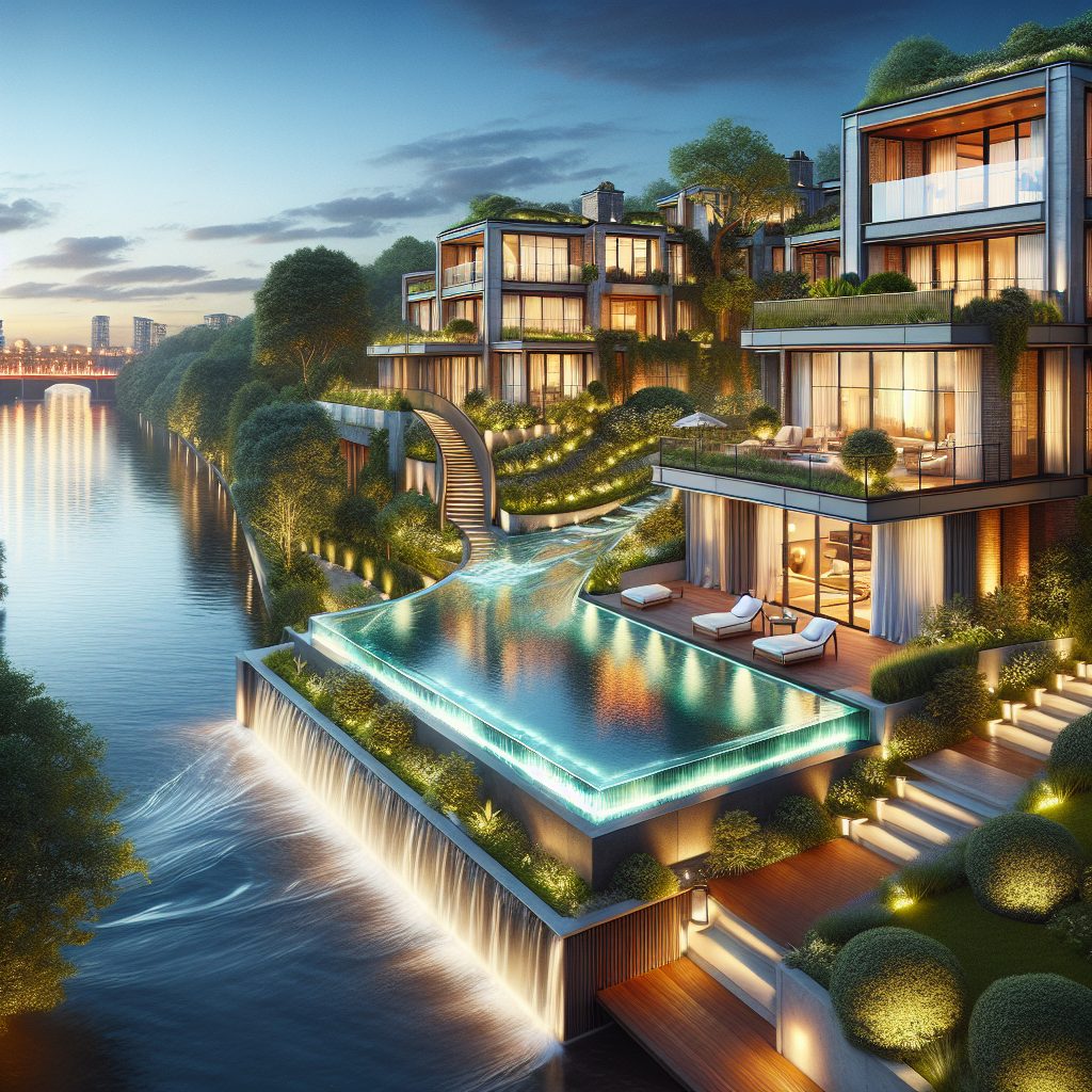 London Ultimate Villas With Infinity Pool Riverside