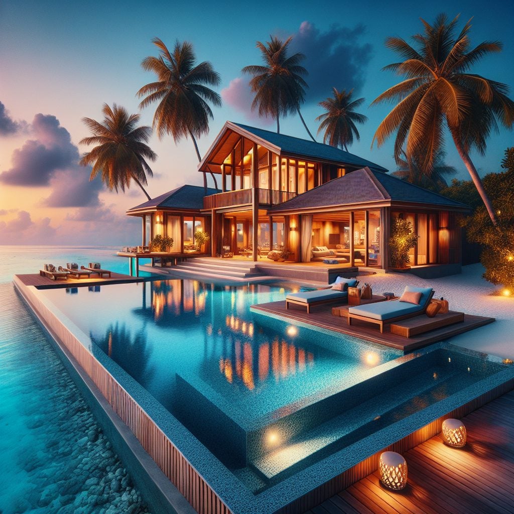 Maldives Ultimate Luxury Villas With Infinity Pool Private Island Escape