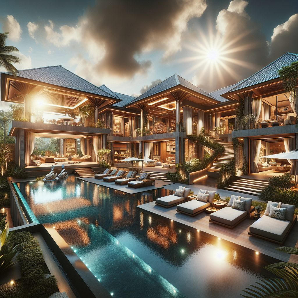 Nusa Dua Ultimate Villas With Infinity Pool Garden