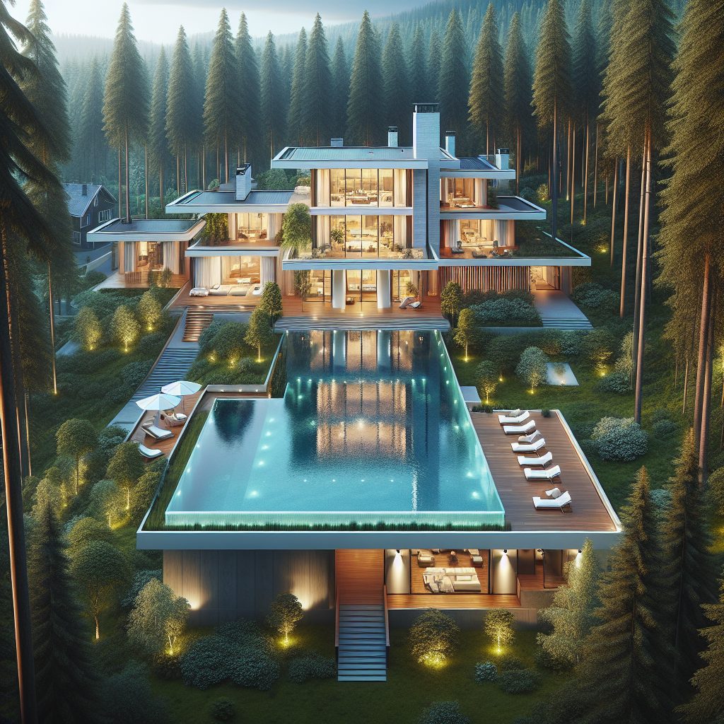Oslo Ultimate Villas With Infinity Pool Forest Retreat
