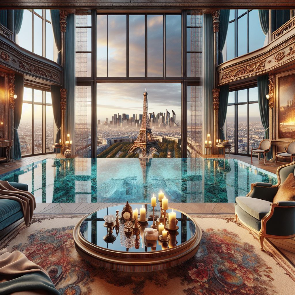 Paris Ultimate Suites With Infinity Pool Skyline