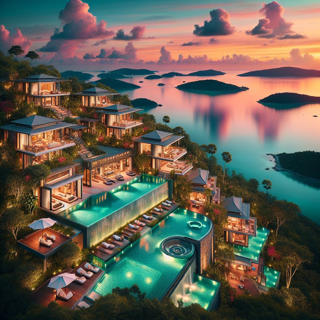 Phuket Ultimate Villas With Infinity Pool Ocean Views