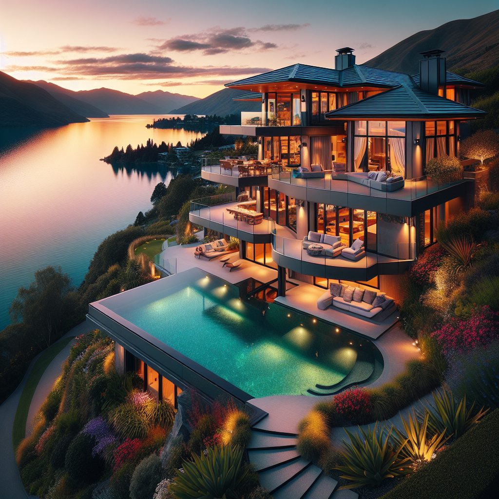 Queenstown Ultimate Villas With Infinity Pool Lake