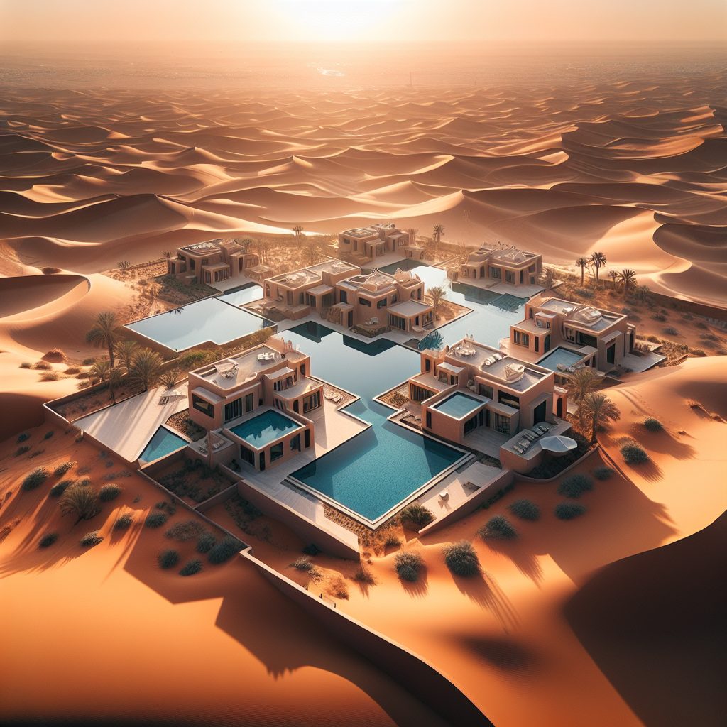Riyadh Ultimate Villas With Infinity Pool Desert