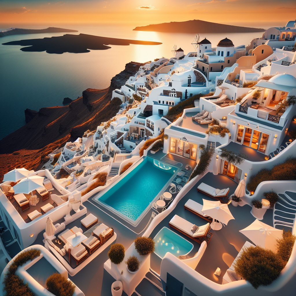 Santorini Ultimate Villas With Infinity Pool Sunset Views