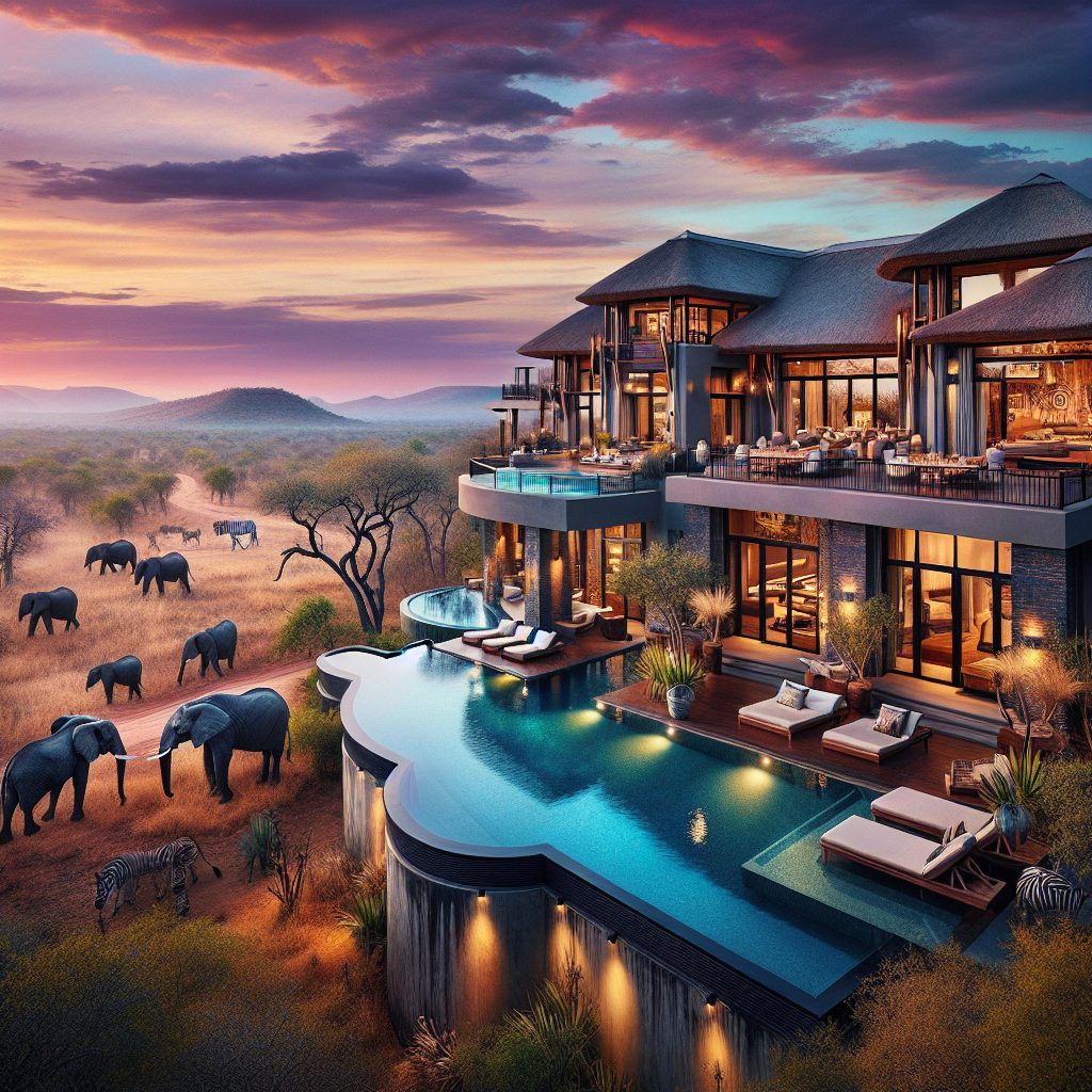 South Africa Ultimate Villas With Infinity Pool Safari