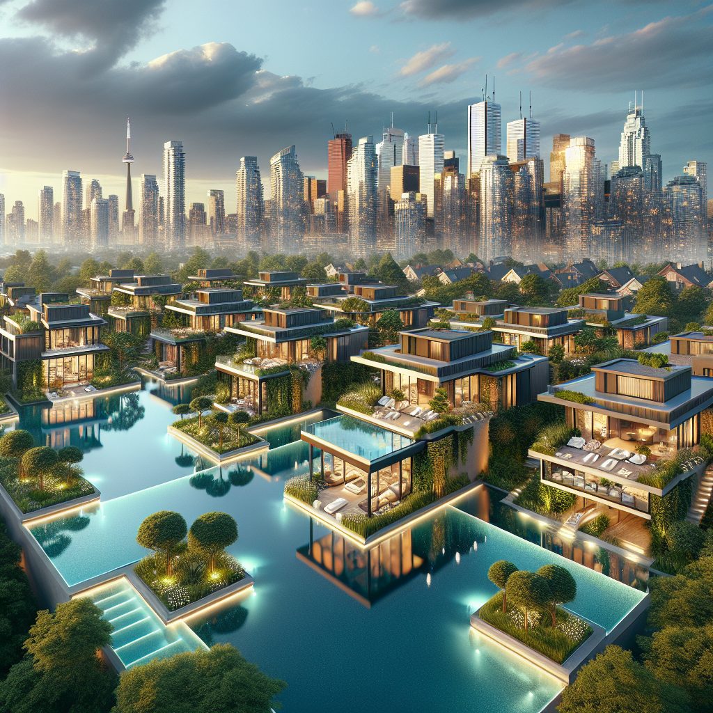 Toronto Ultimate Villas With Infinity Pool Skyline