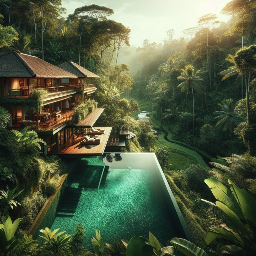 Ubud Ultimate Villas With Infinity Pool Jungle Sanctuary