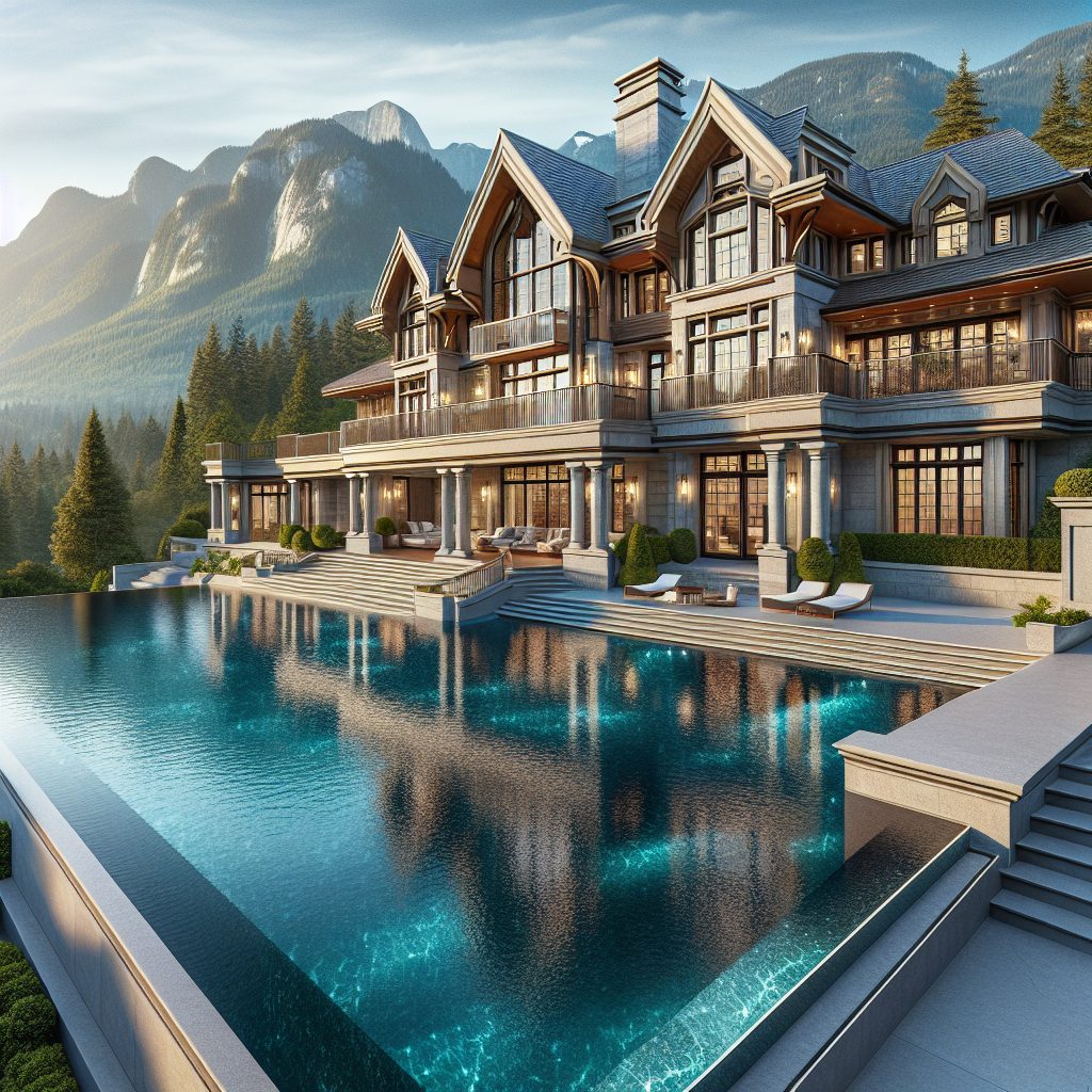 Vancouver Ultimate Villas With Infinity Pool Mountain