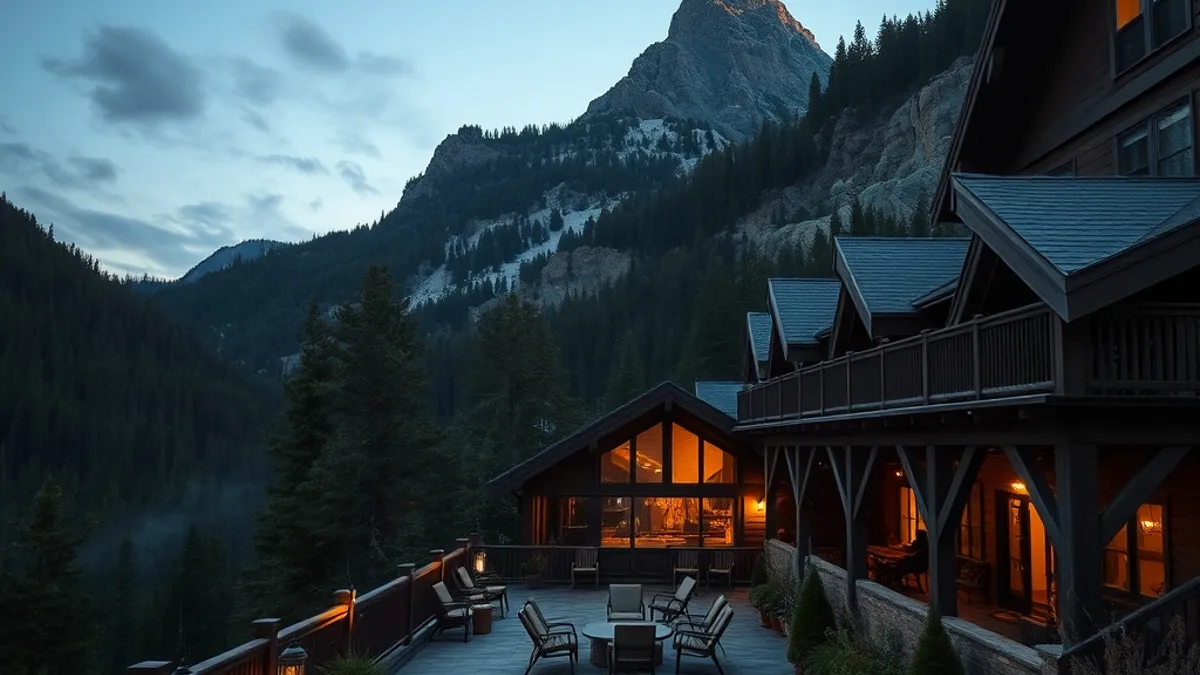 book a lodge in a national park