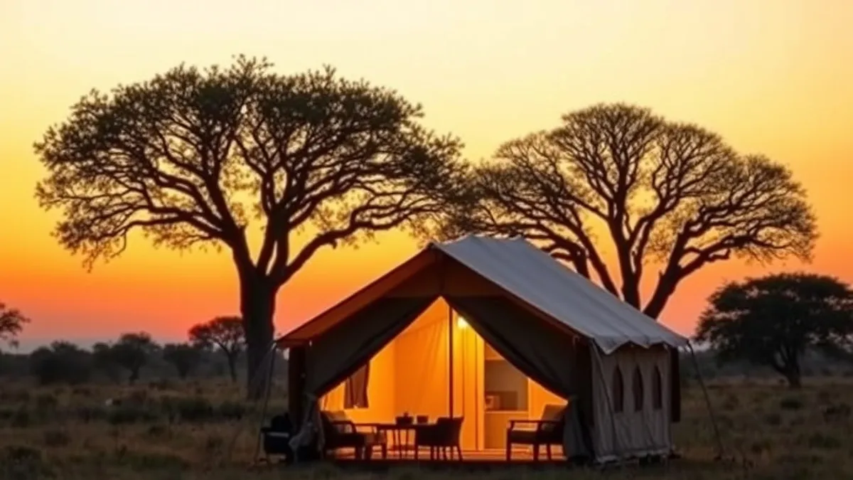 canopy lodges vs tented camps