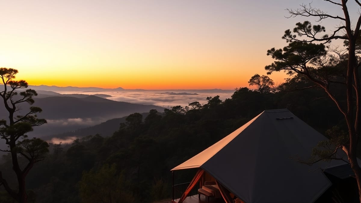 glamping honeymoon ideas