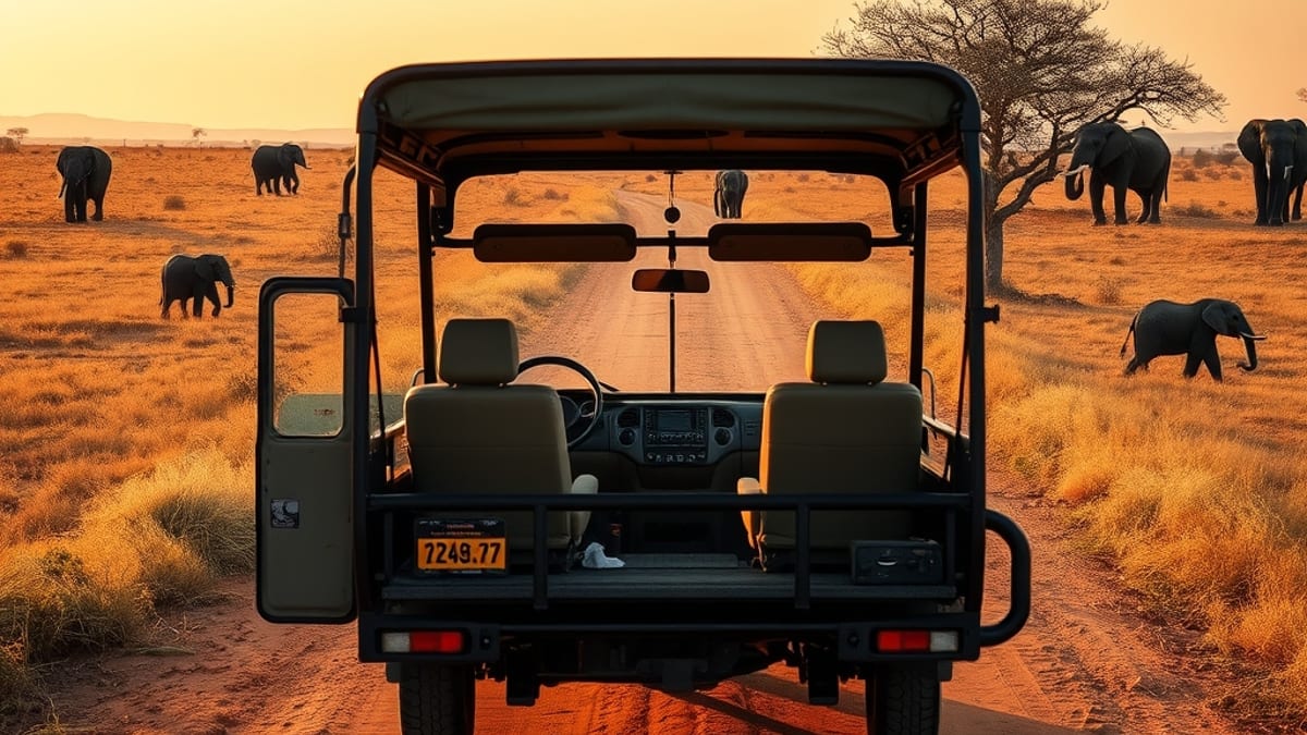 guided vs self-drive safari