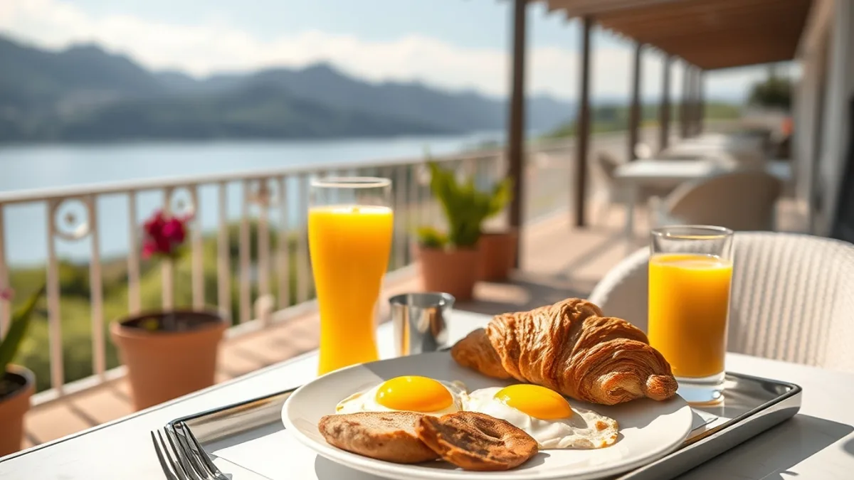 hotel breakfast options