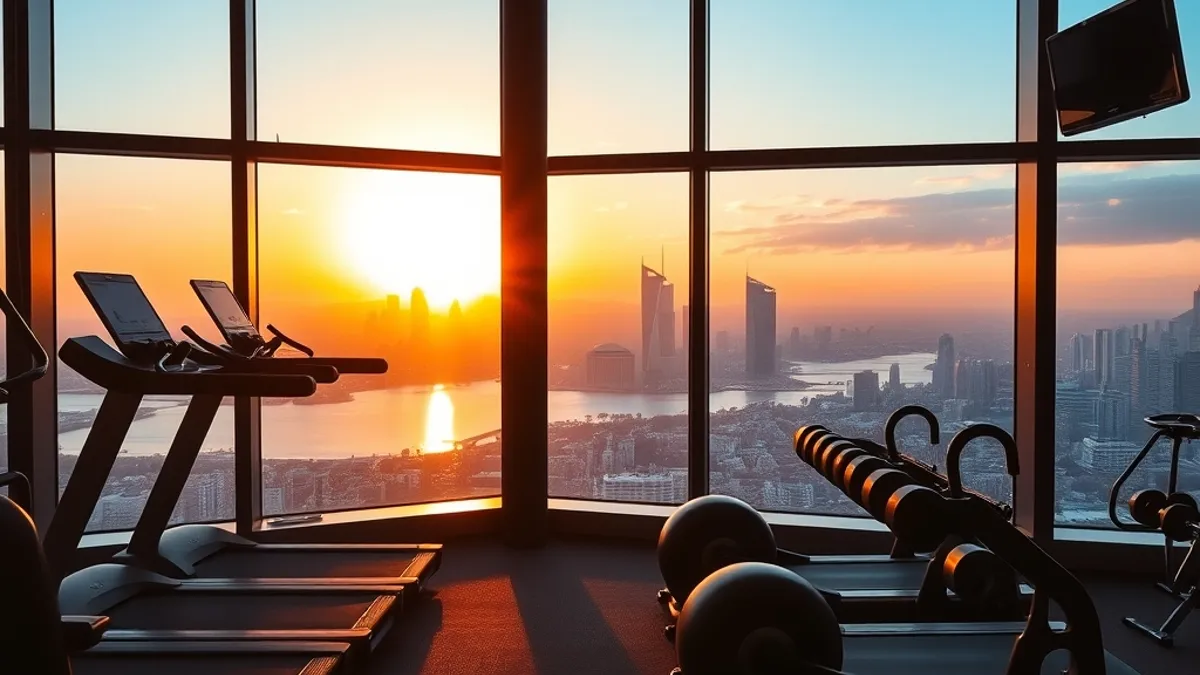 hotels with gym and pool