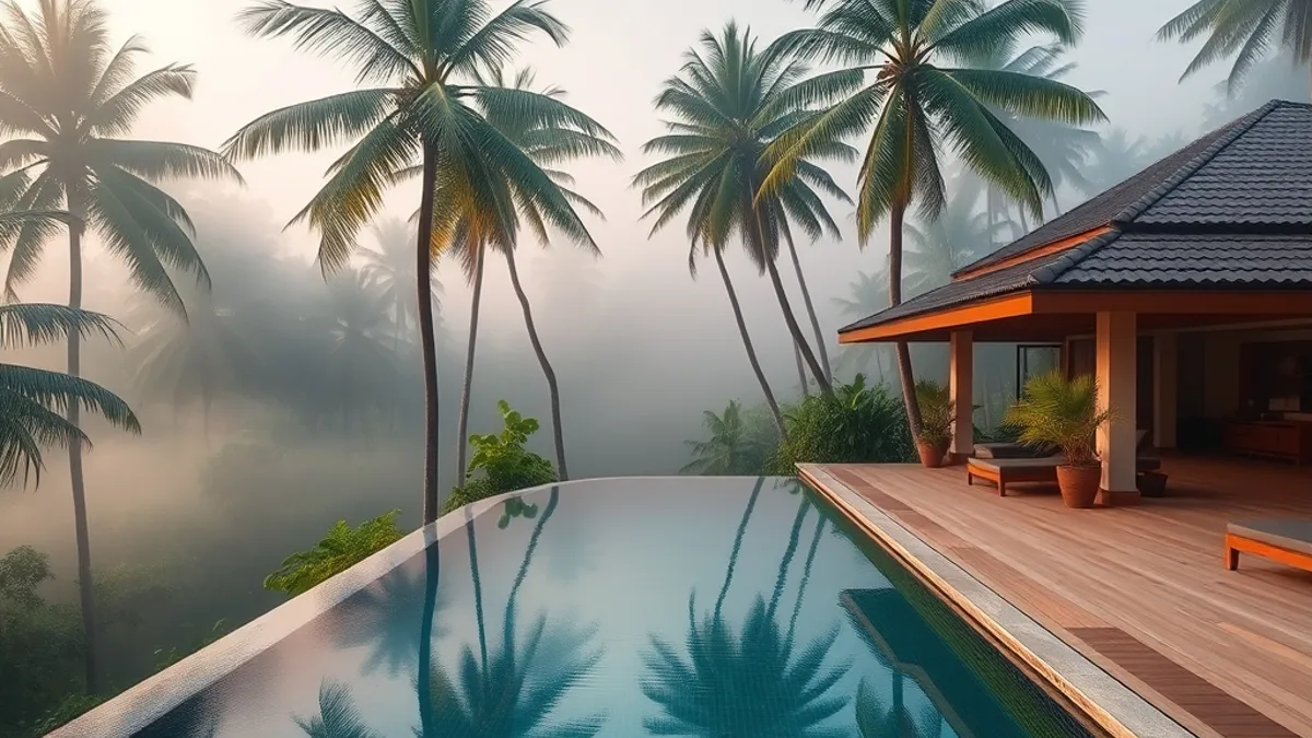 villa for peak season