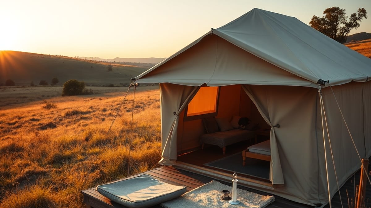 glamping pet-friendly