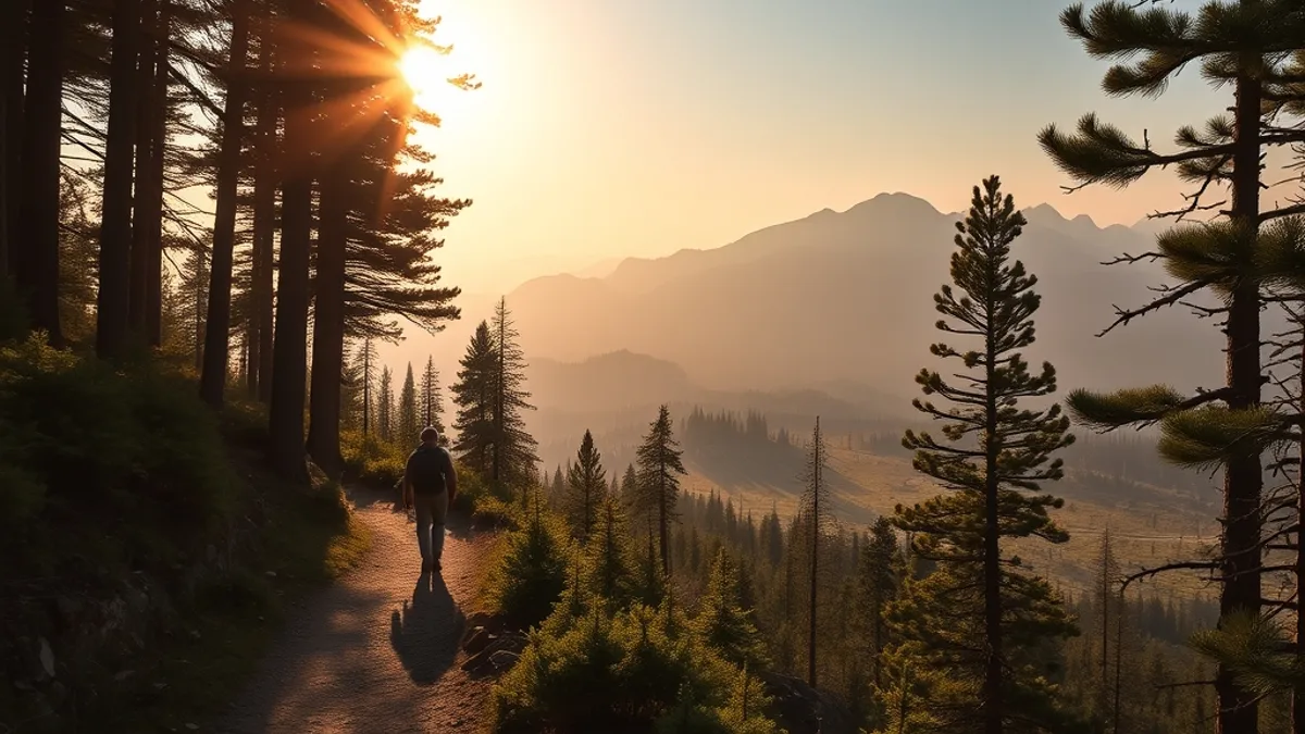 lodge-based hiking trip