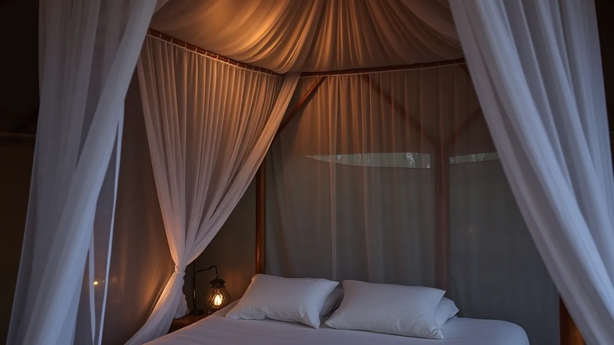 malaria precautions at safari lodges