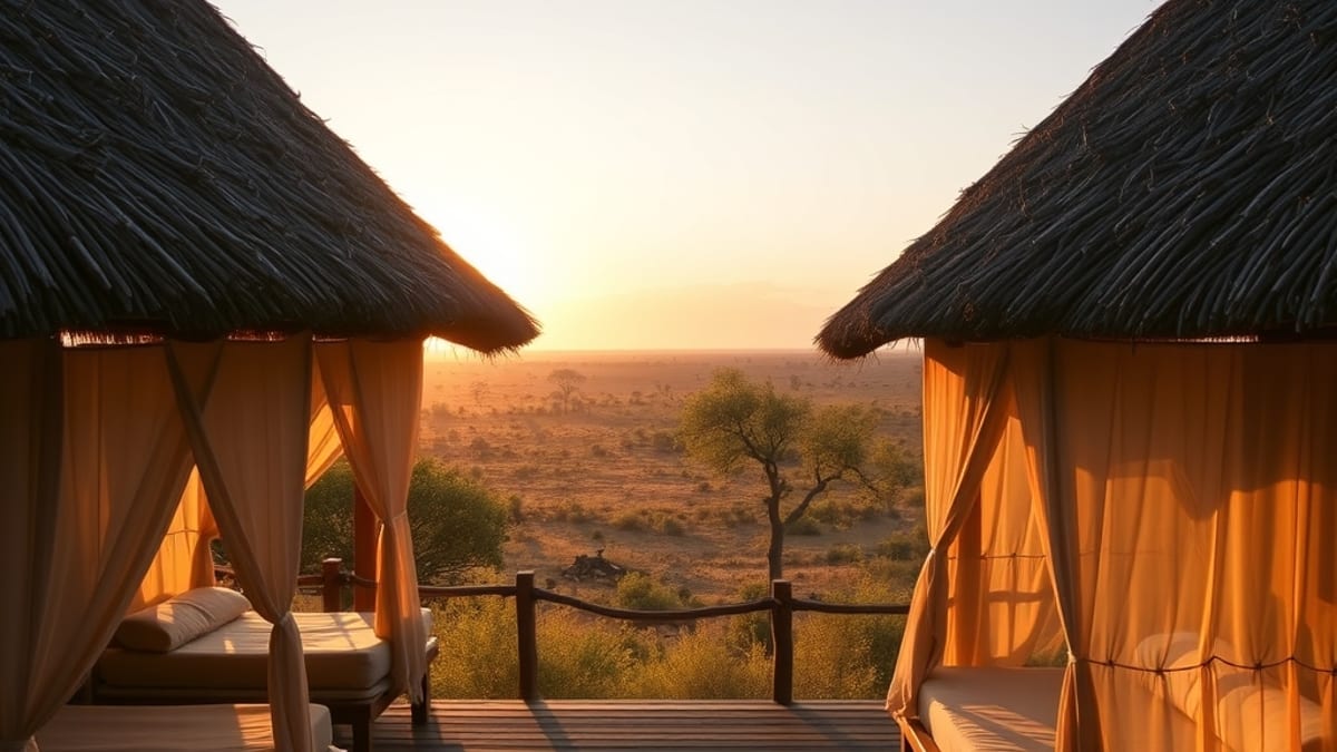 malaria precautions at safari lodges