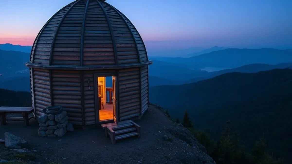 mountain glamping