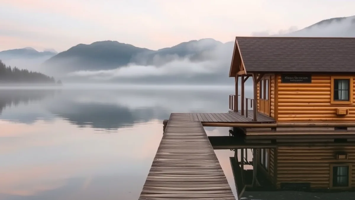 mountain lodges vs lakeside lodges