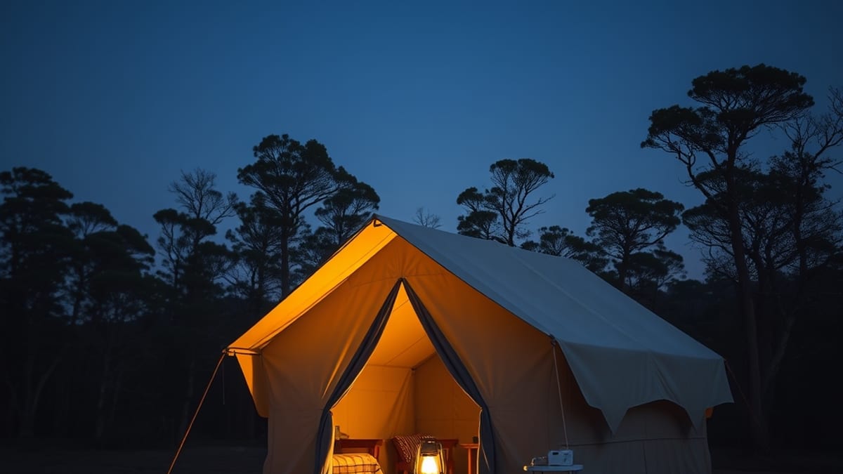 off-grid glamping