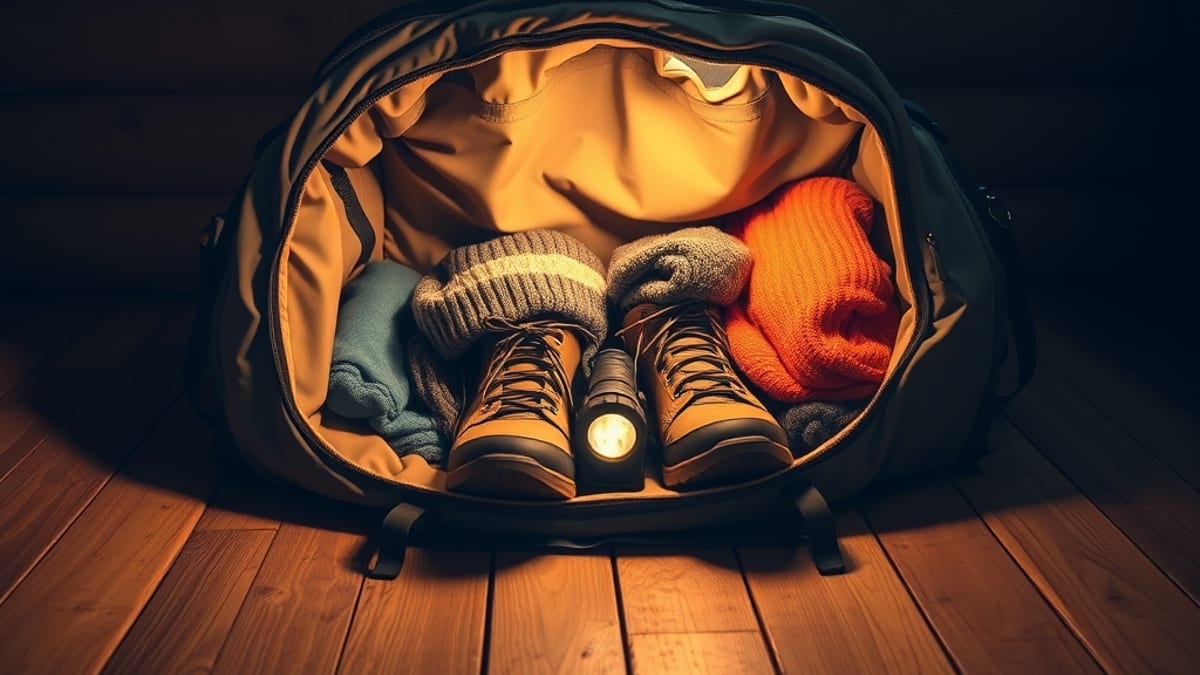 pack for a lodge stay