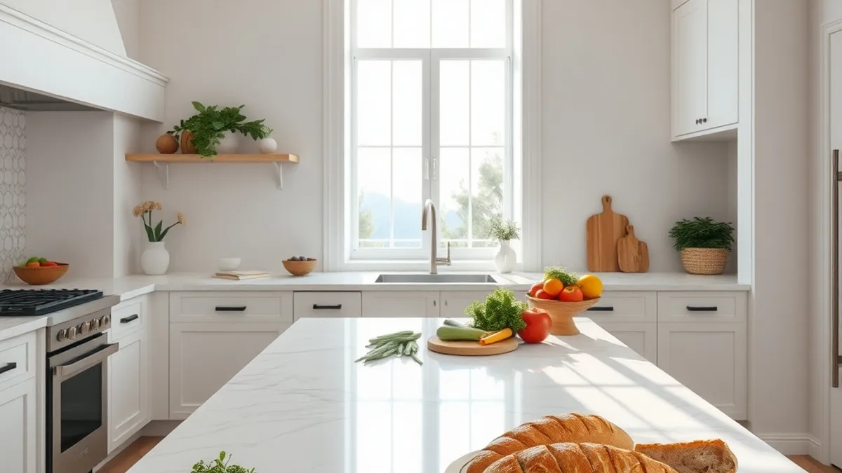 plan meals in a villa