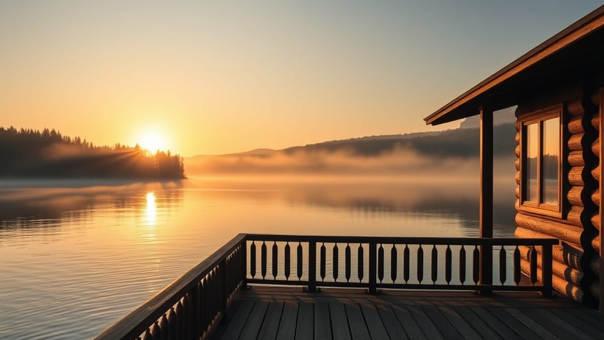 riverside and lakeside lodges