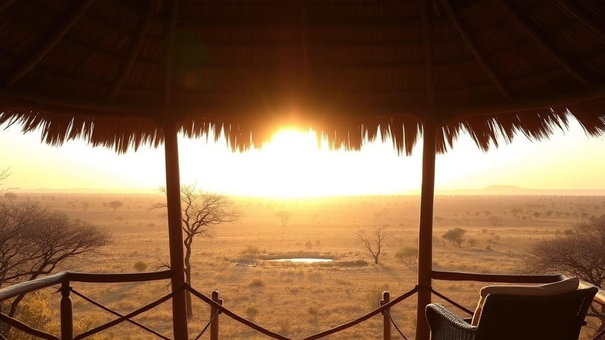 safari lodge inside vs outside
