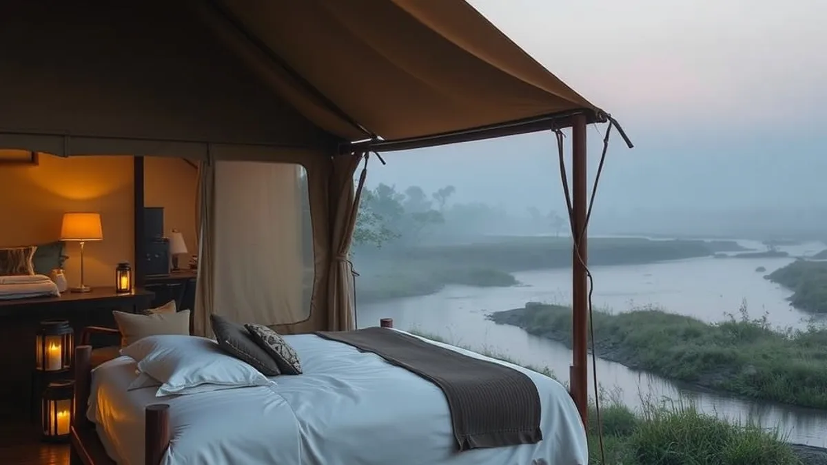 lodge vs tented camp